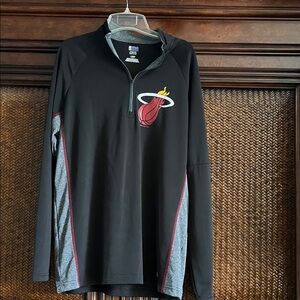 NBA Black and Gray Lightweight Jacket